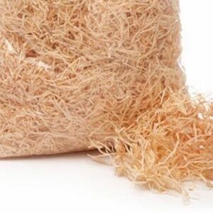 BULKRibbon cut 100%Natural Wood Excelsior*Gift baskets, packing, mulch